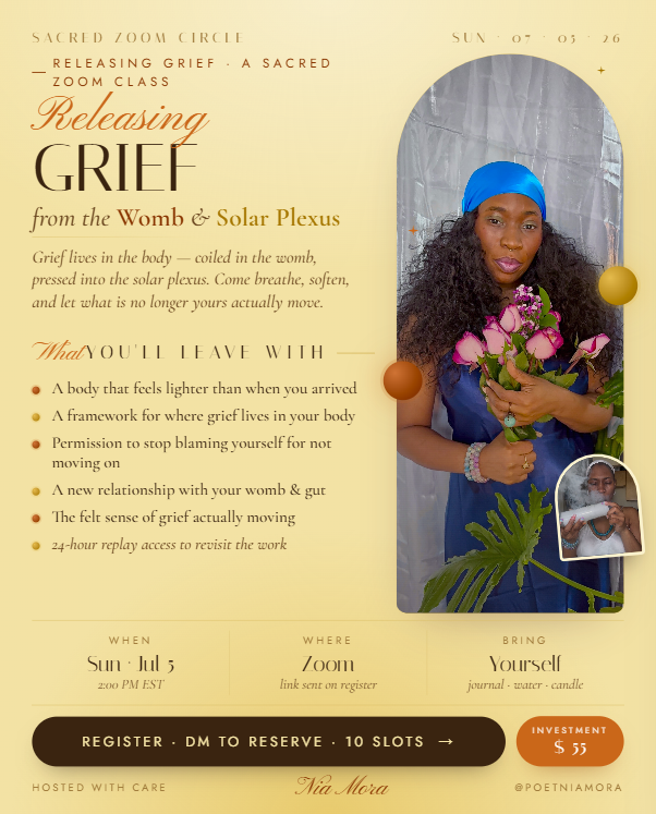 Releasing Grief from the Womb and Solar Plexus