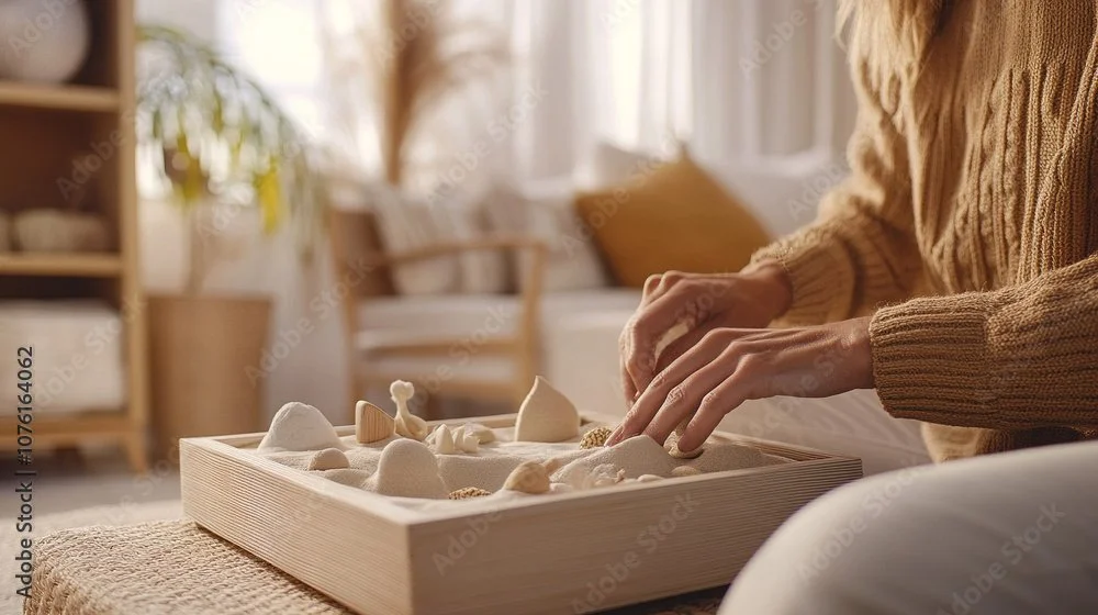 Sandtray therapy, trauma therapy, PTSD, somatic therapy, play therapy, creative therapy