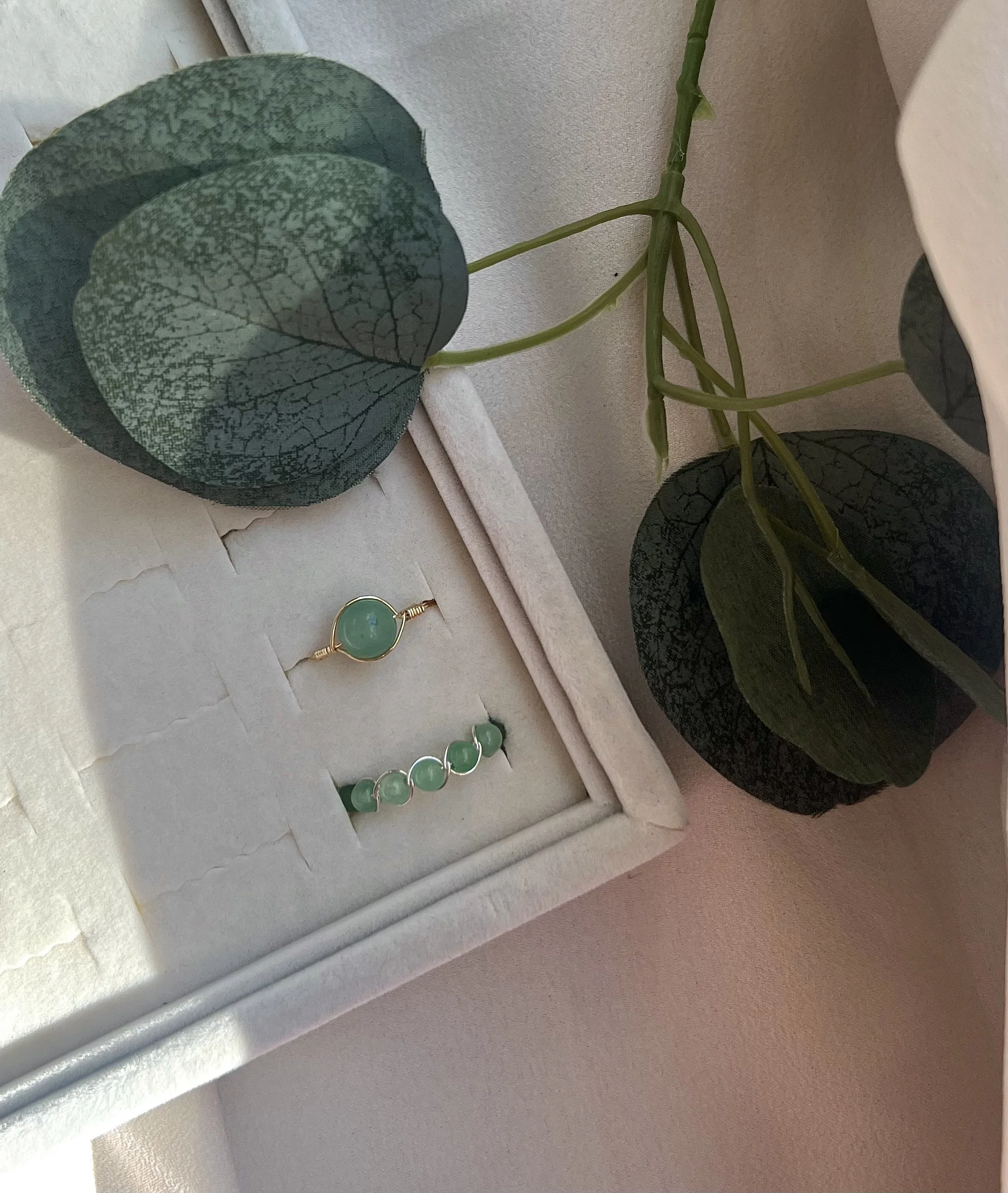 Green Aventurine Ring