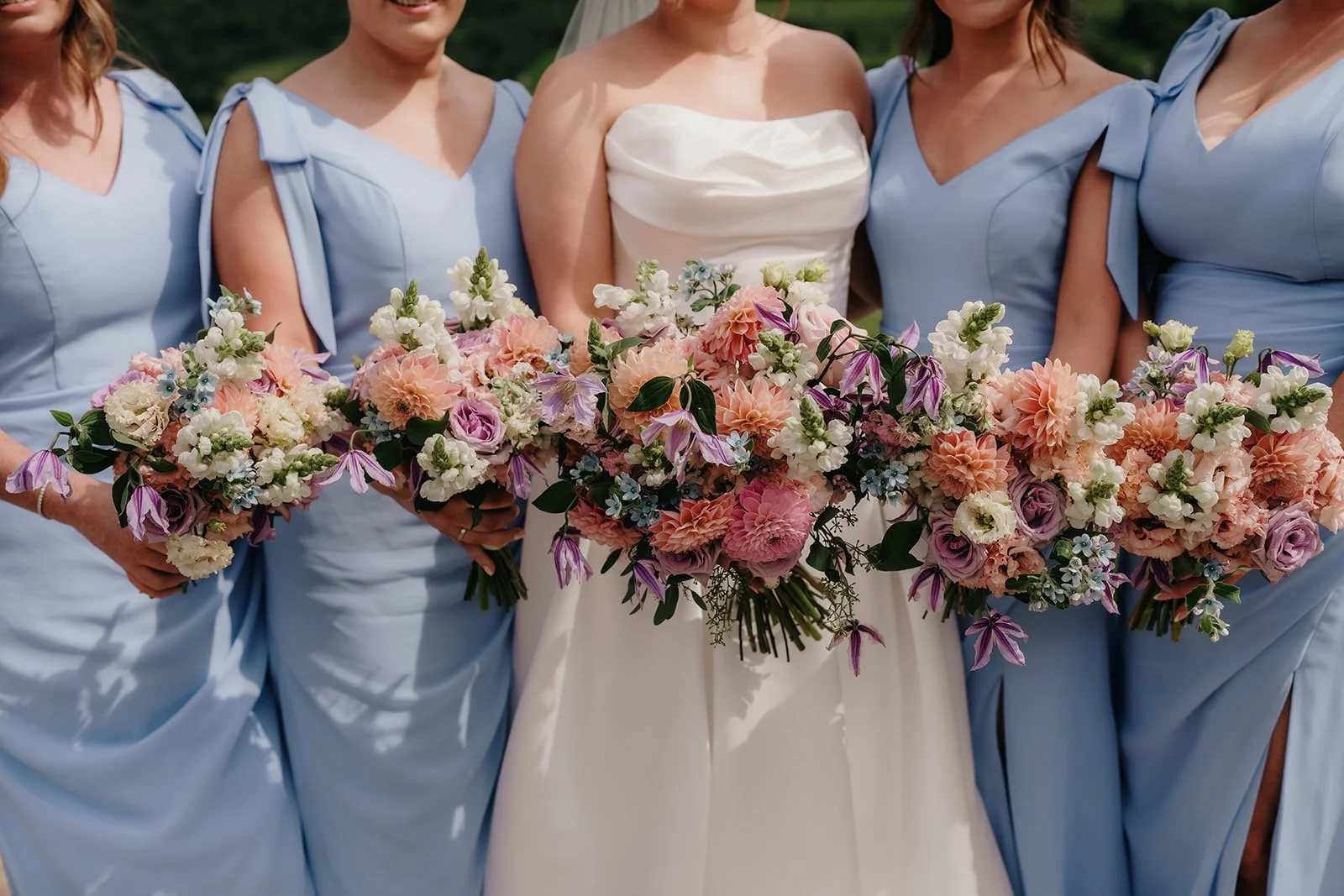 wedding flowers kilmore country house by wild willow event design