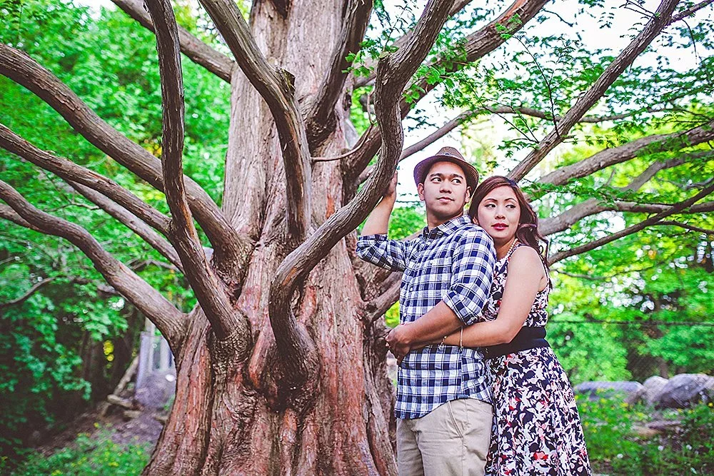 Joy + Michael | Edwards Gardens, Toronto Engagement Photography 