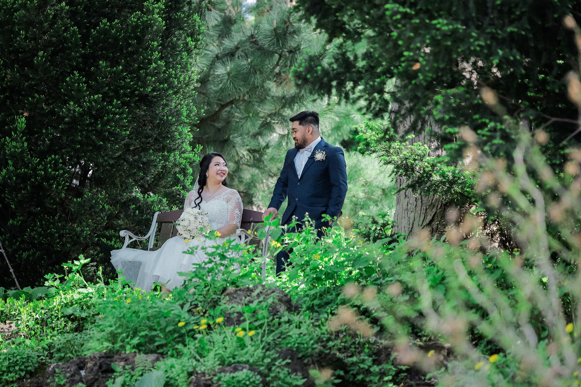 Intimate Wedding at Rockwood Gardens Kitchener Ontario