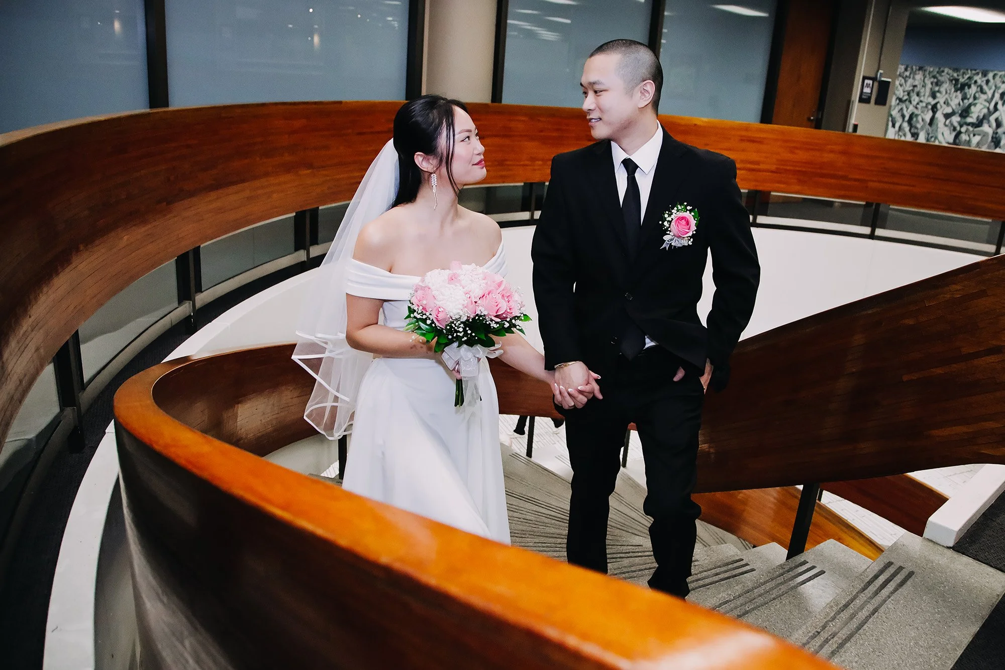 Urban Romance: A Downtown Toronto City Hall Wedding