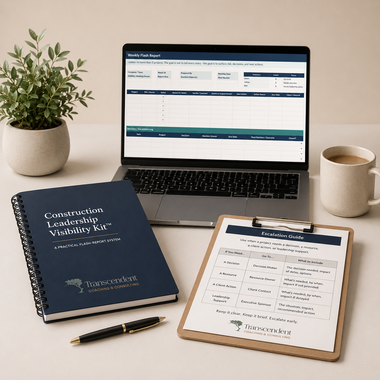 Construction Leadership Visibility Kit™ - Founding Round