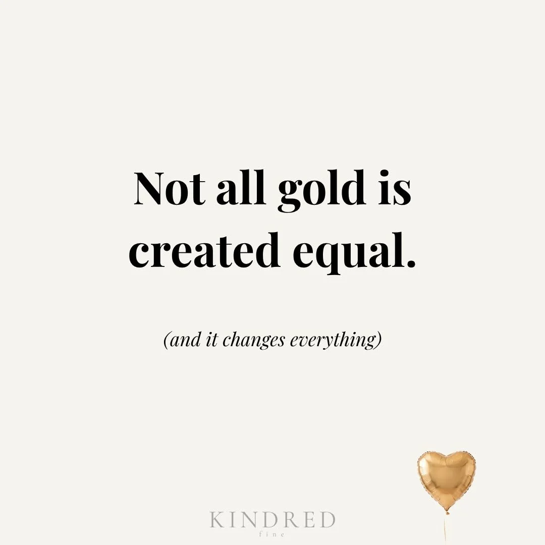 Most people don&rsquo;t actually know what the karat on their jewelry means or how much it affects how a piece wears.

Gold isn&rsquo;t just gold. It&rsquo;s a mix. And that mix is everything.

Here&rsquo;s what 9K, 14K, 18K, and 24K really mean, and