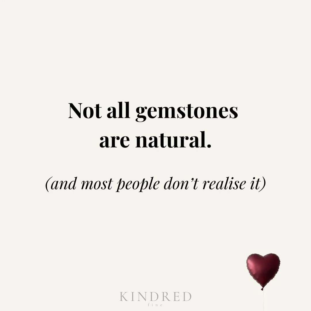 Most gemstones you see are treated. 

Heated, dyed, irradiated, filled, coated, or impregnated.

That&rsquo;s not a scandal. It&rsquo;s standard.

But you deserve to know what you&rsquo;re buying.

This is a breakdown of the 6 most common treatments.