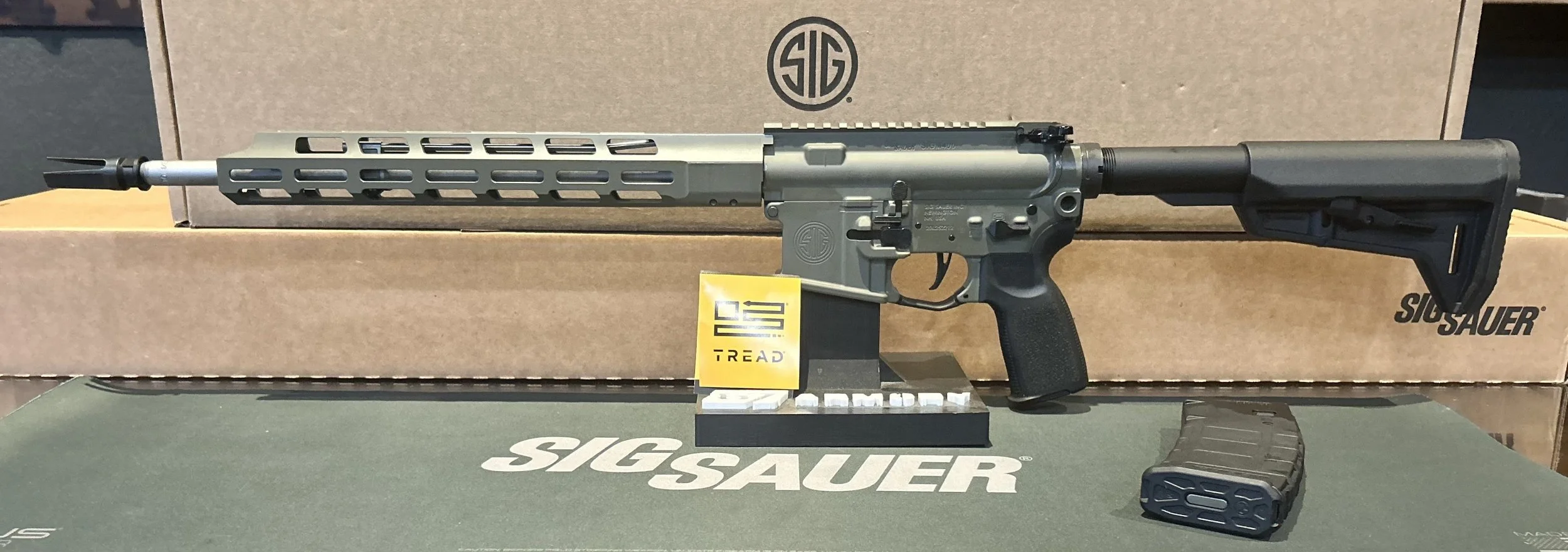 A Sig Sauer Tread 5.56/.223 Rifle