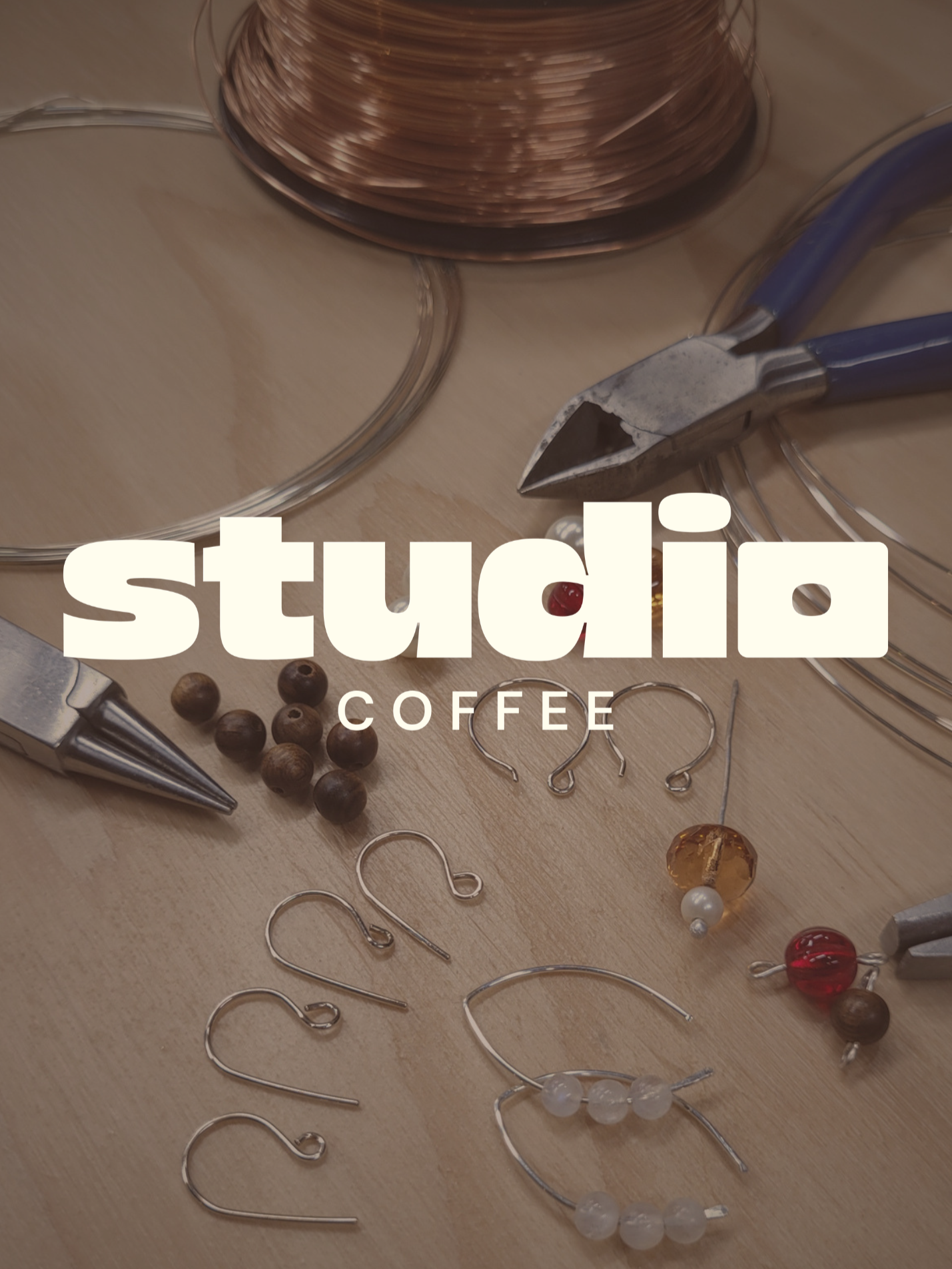 Make Your Own Earrings @ Studio Coffee - Aug. 20th