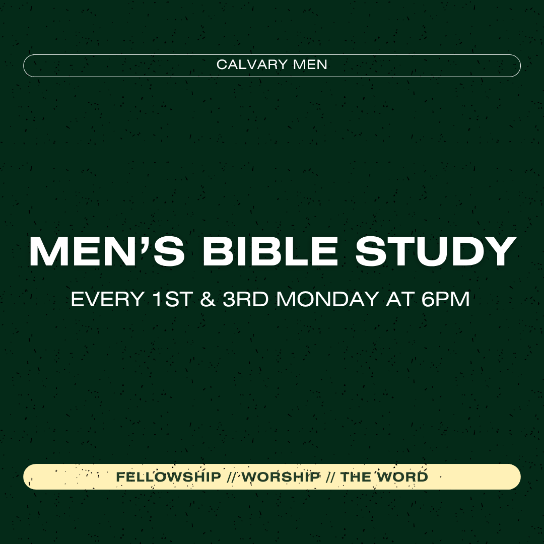 Men's Bible Study