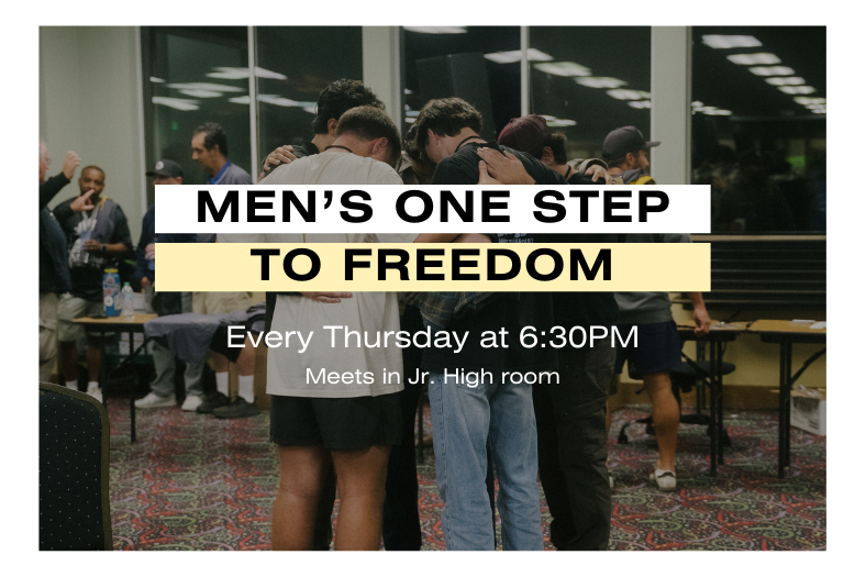 Men's One Step to Freedom