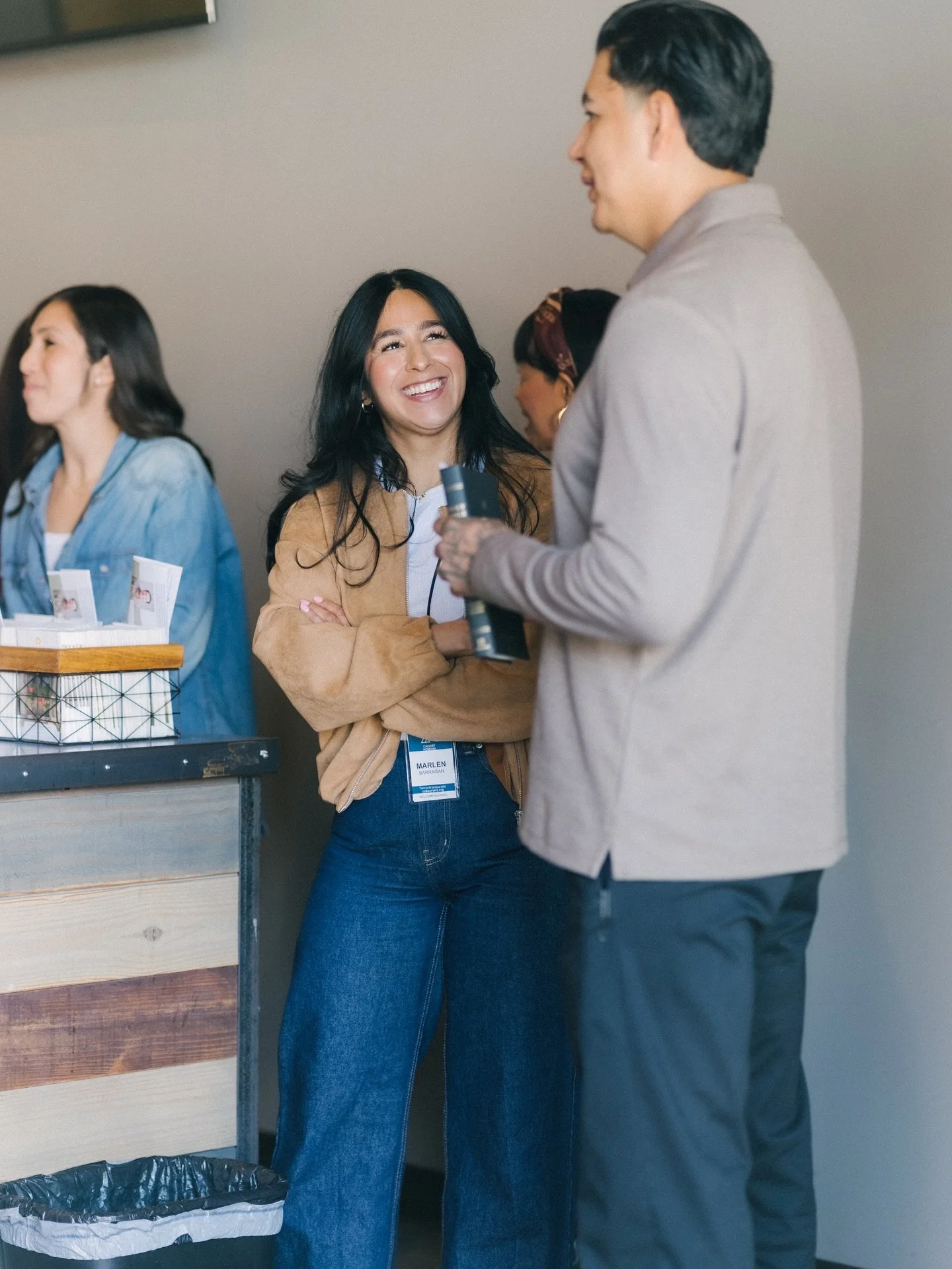 The welcomest and greetingest Welcome and Greeting team are ready to welcome and greet you tomorrow at our new service times, 9 a.m. and 11:30 a.m. 🤗🙌
