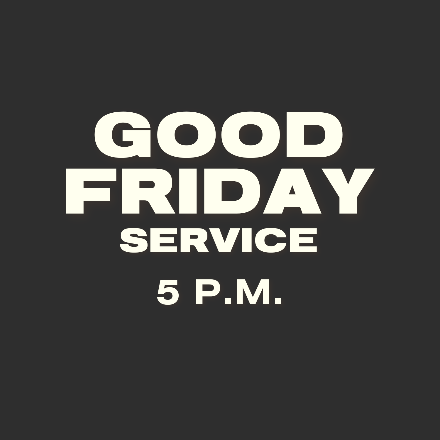 Good Friday Service