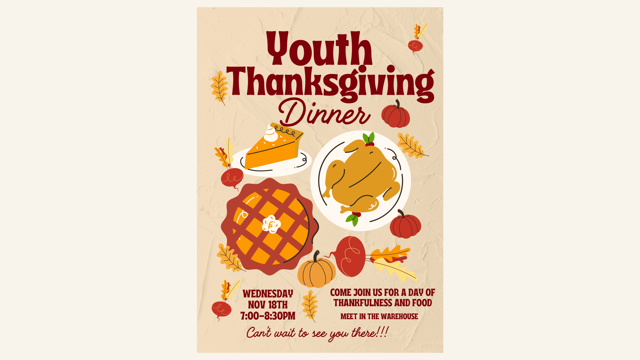 Youth Thanksgiving Potluck