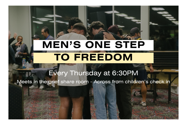 Men's One Step to Freedom
