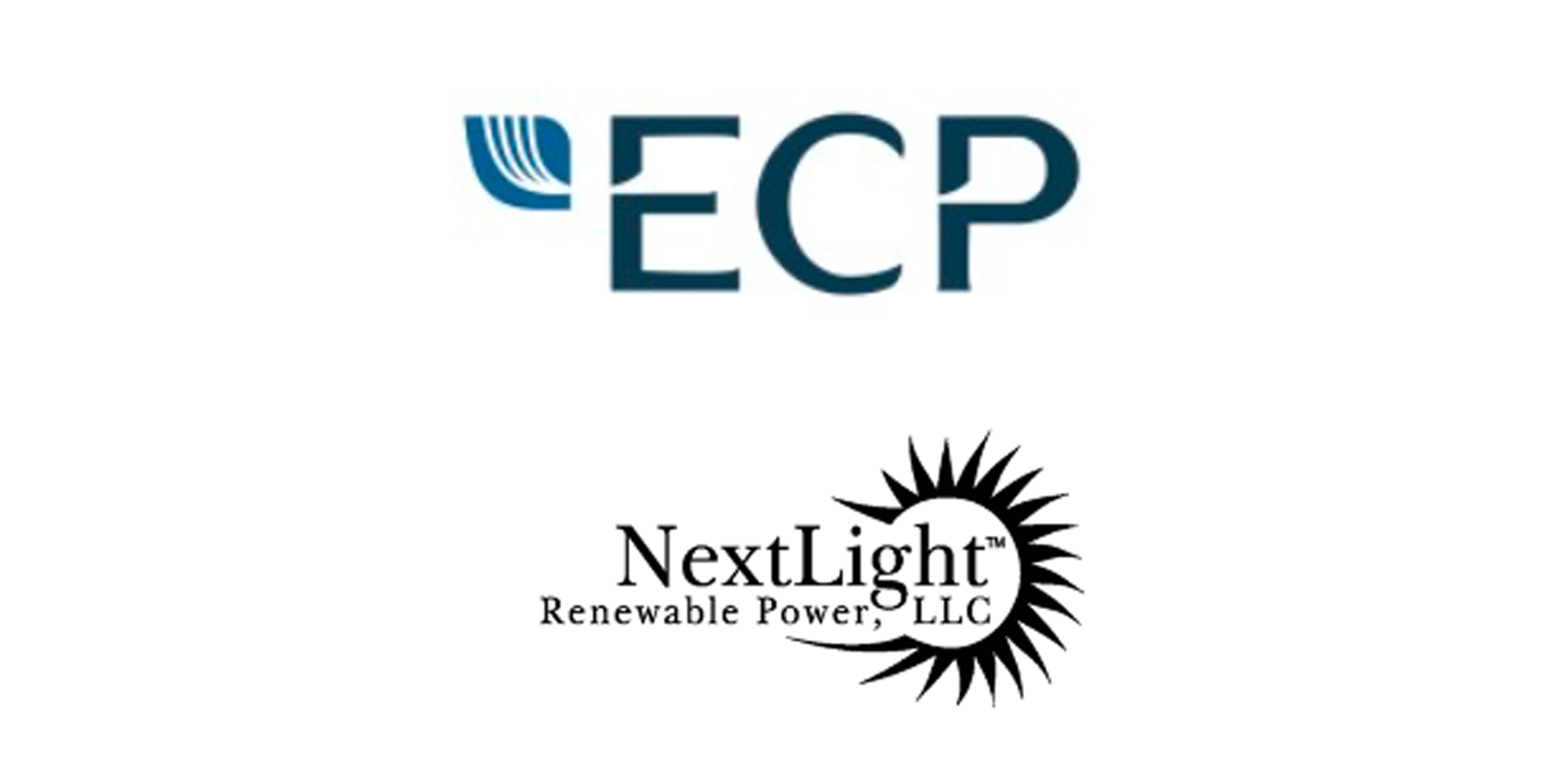Logos of ECP and NextLight Renewable Power, LLC