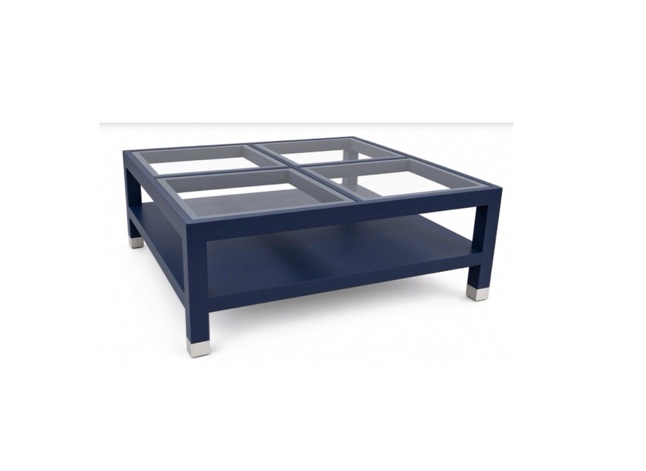 CKT-5001G-FW Parson w/ shelf & glass top