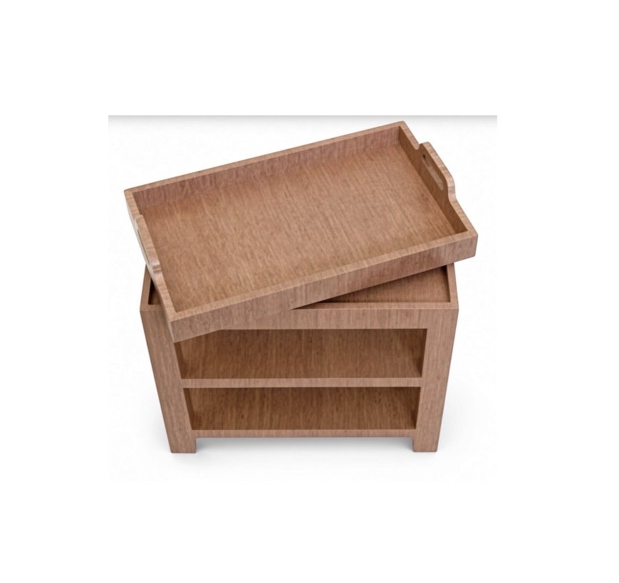 CKT-5069-FW Tray Side Tbl