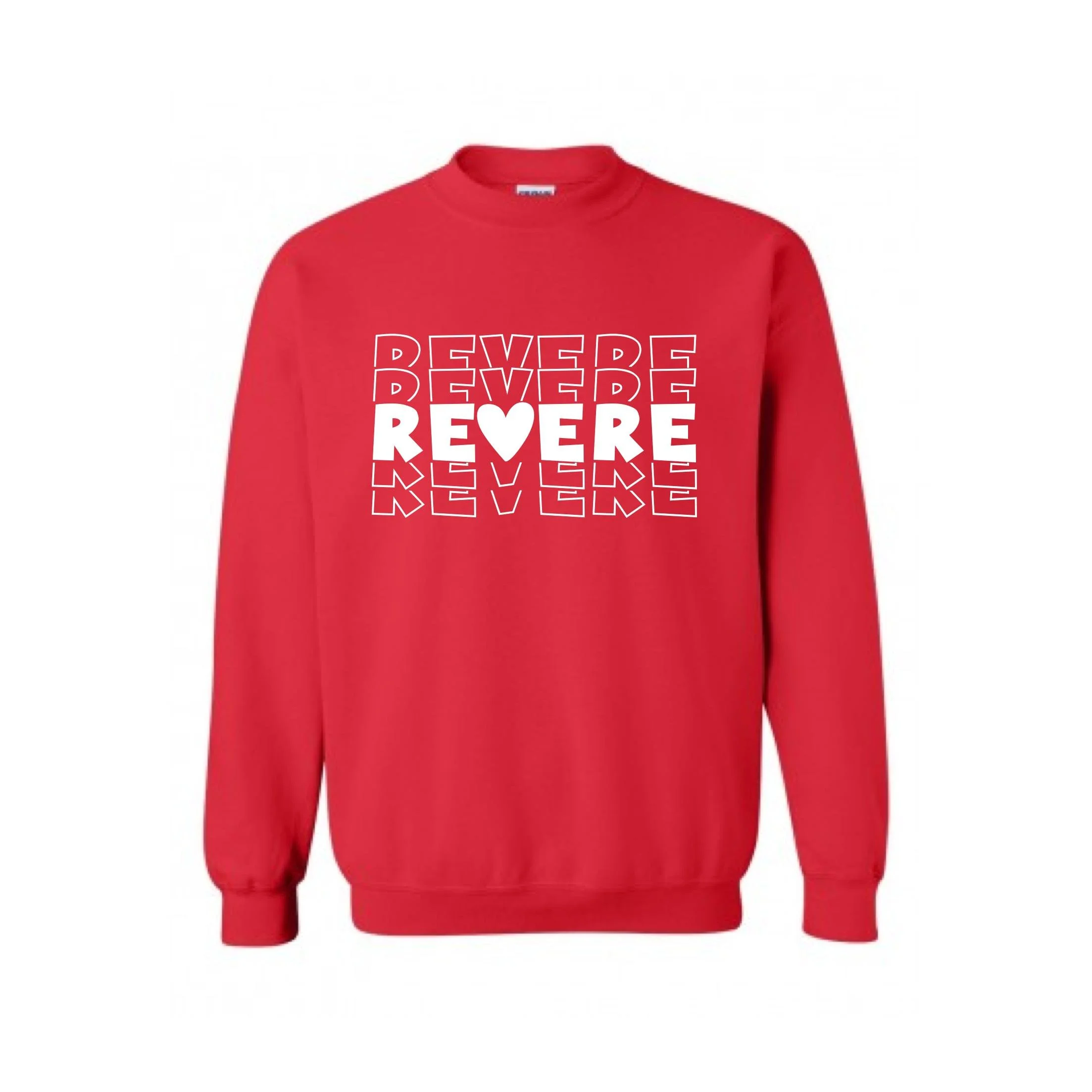 Crewneck Sweatshirt in red