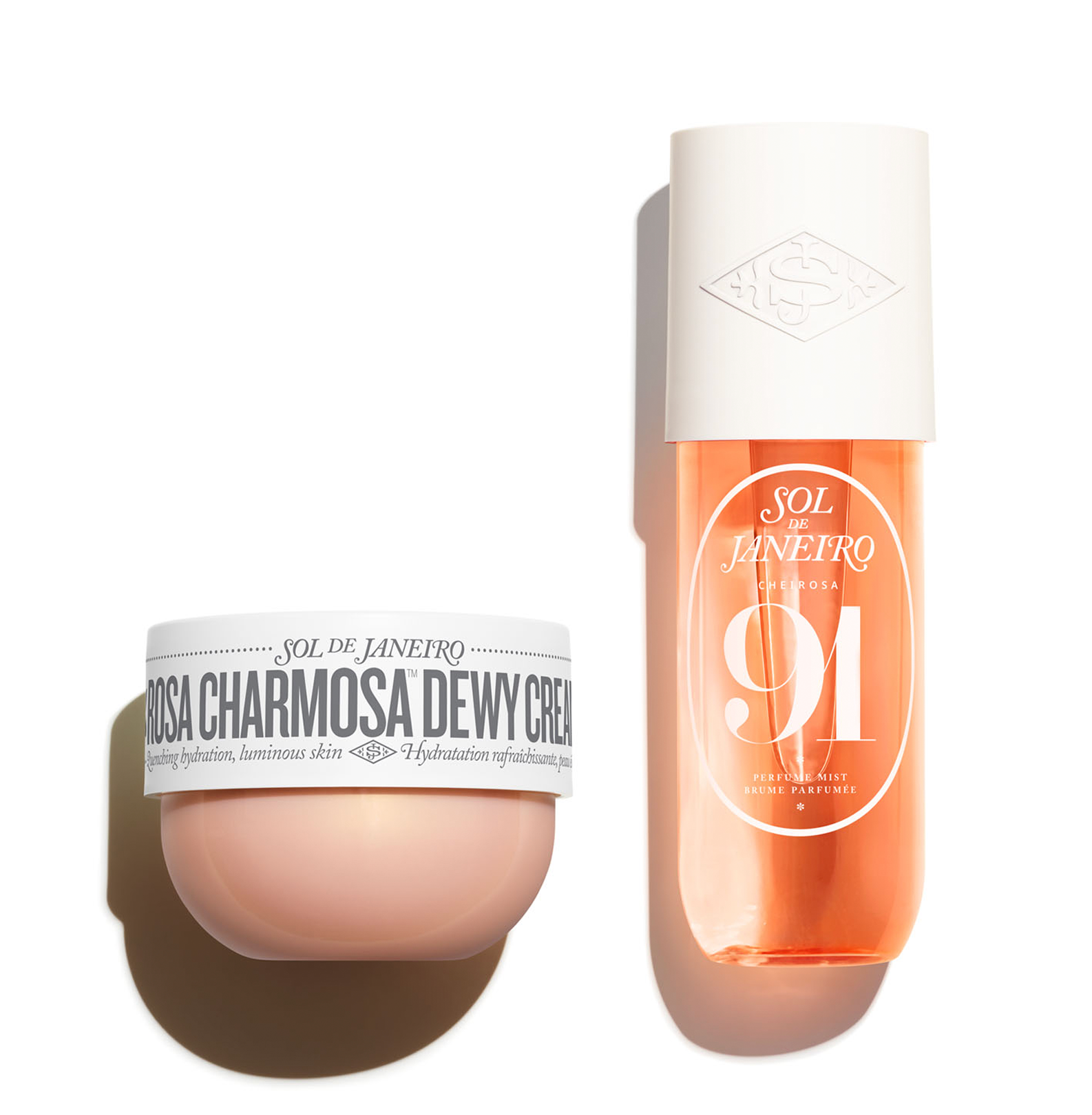   Sol de Janeiro  Rosa Charmosa Dewy Cream and Cheirosa 91 Perfume Mist 