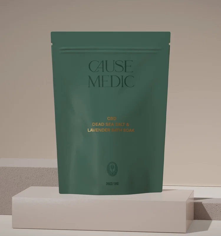 CBD Dead Sea Salt & Lavender Bath Soak