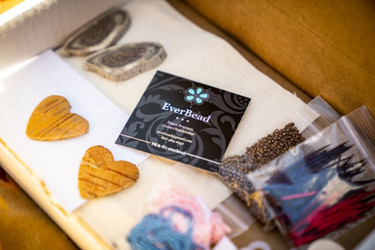 "Ms. Everson first started selling beads when she was living in Kenora, Ont., in 2018."