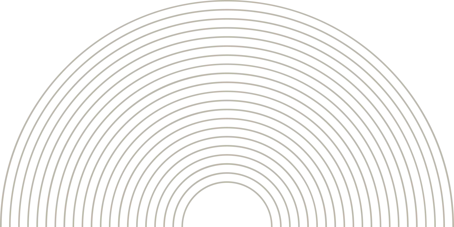 Pixelated pattern of concentric curves in black, white, and gray.