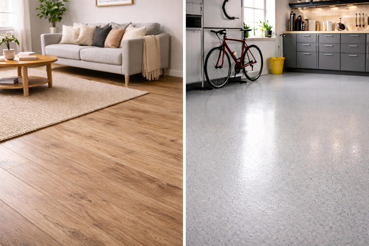 Hochwertige Bodenbeläge ausgeführt in Stuttgart durch Malermeister Mede