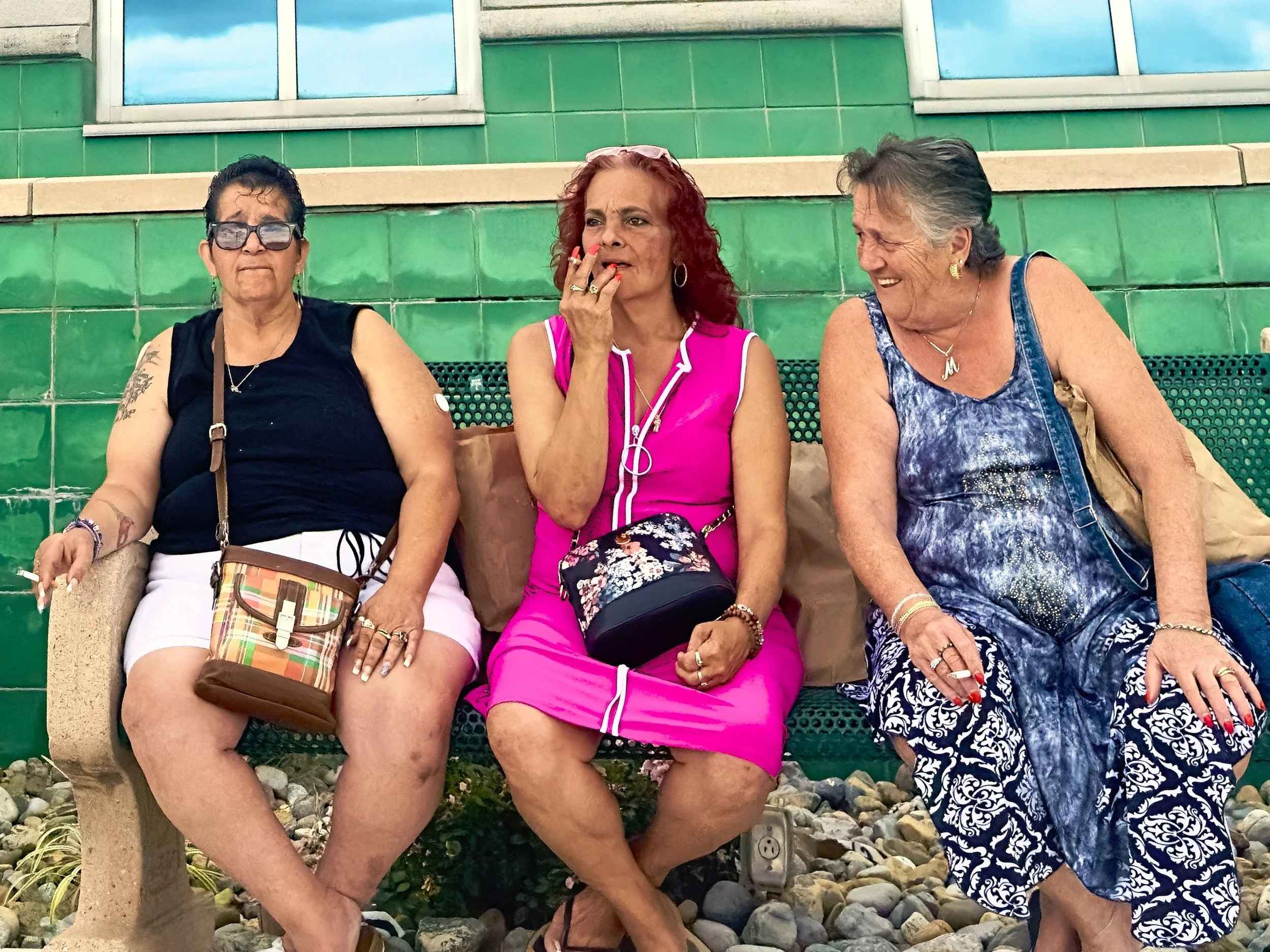 Women Smoking on Bench - NJ.jpg