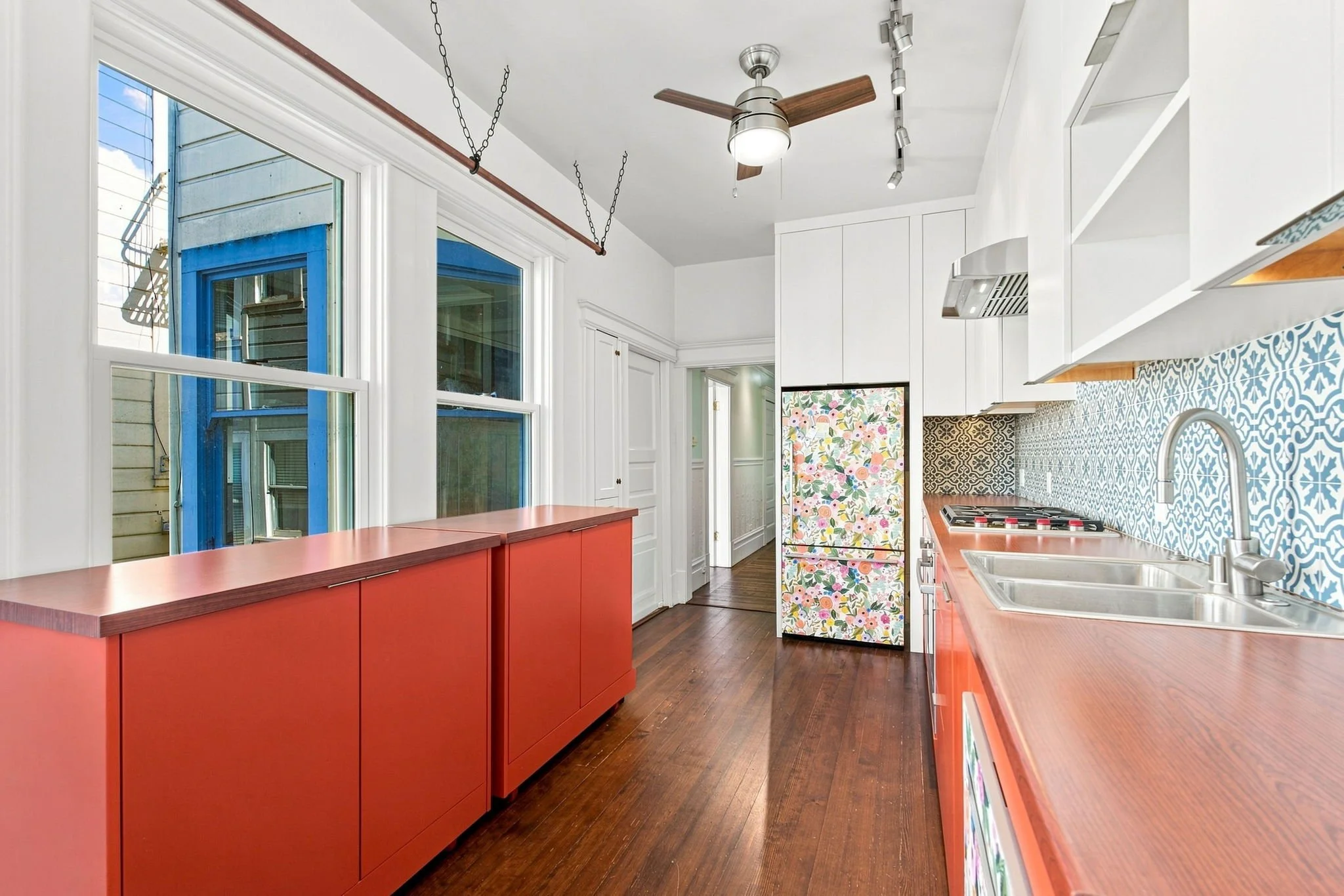 View of kitchen & Hallway