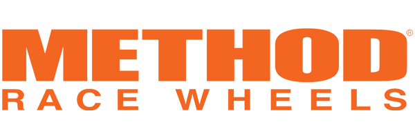 Logo of Method Race Wheels with bold orange and black text.