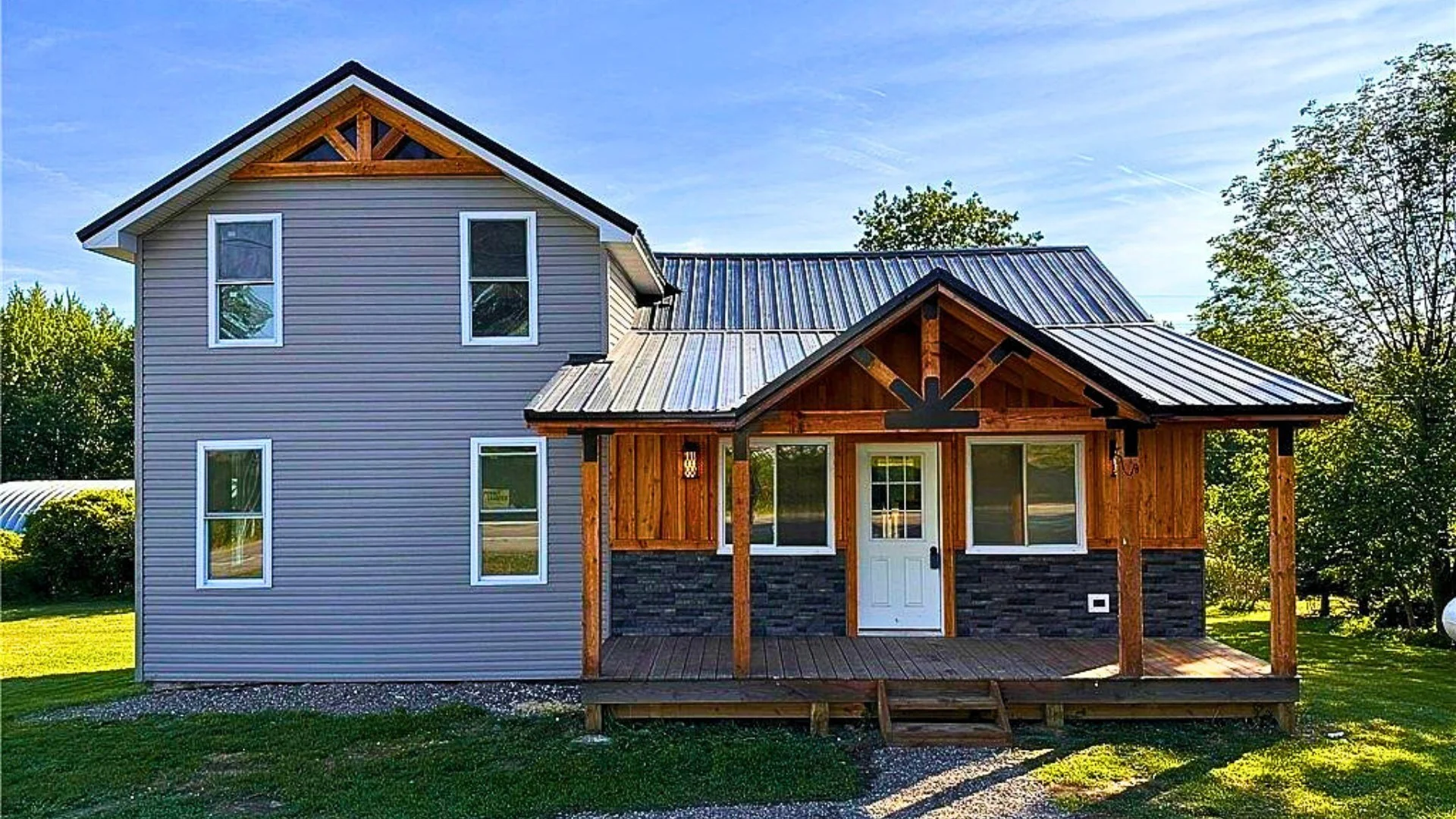 Farmhouse + 1 Acre of New York Peace - $179K
