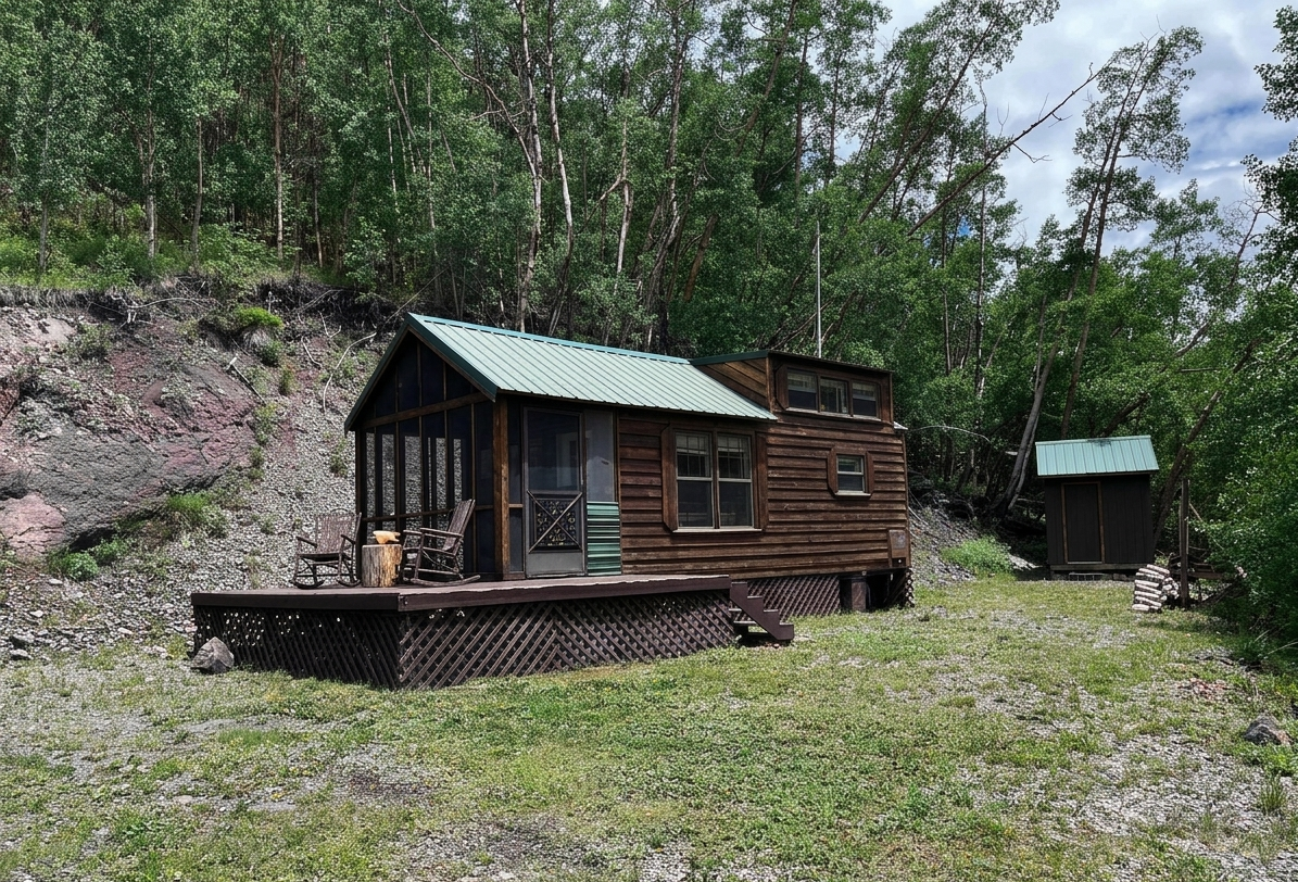 Off-Grid Colorado Cabin on 10 Acres - $200,000
