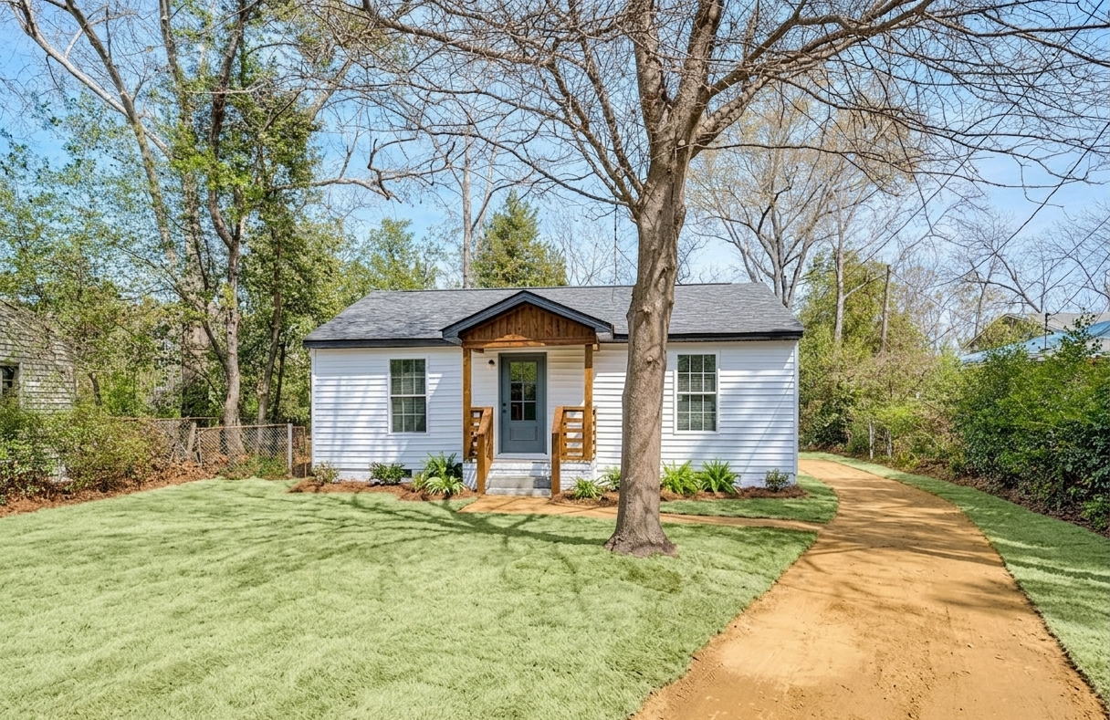 renovated Georgia Tiny Home with a Large Yard - $119,900