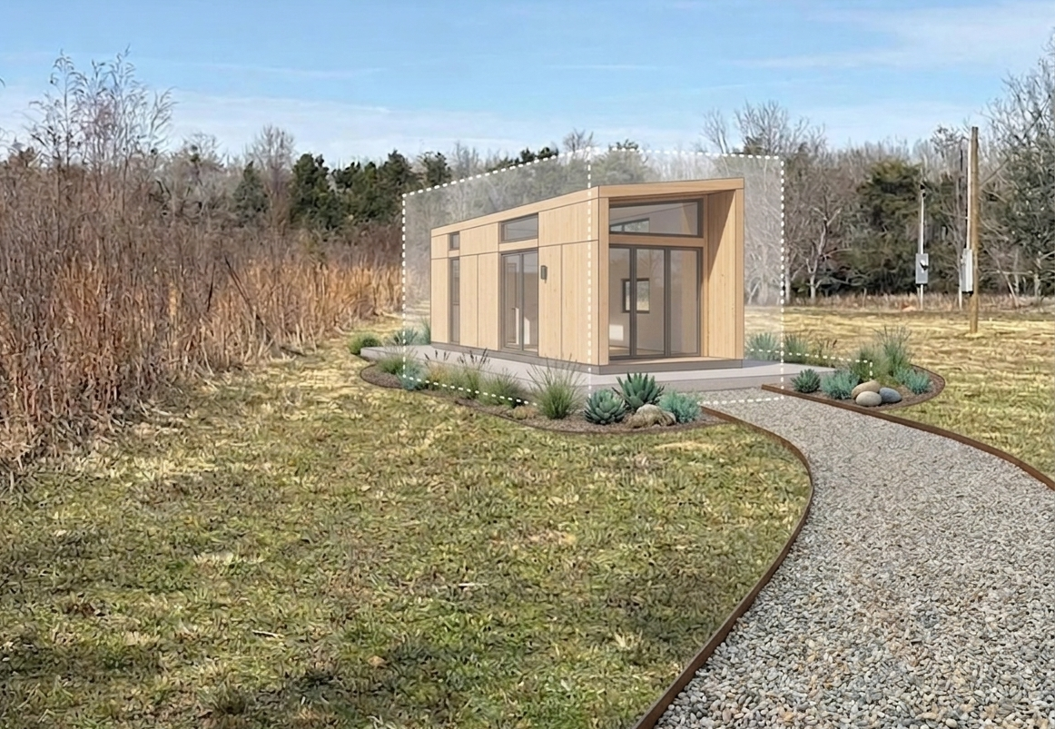 Cheap Tiny Home Friendly 1 Acre Lot + No HOA with Electric On-Site