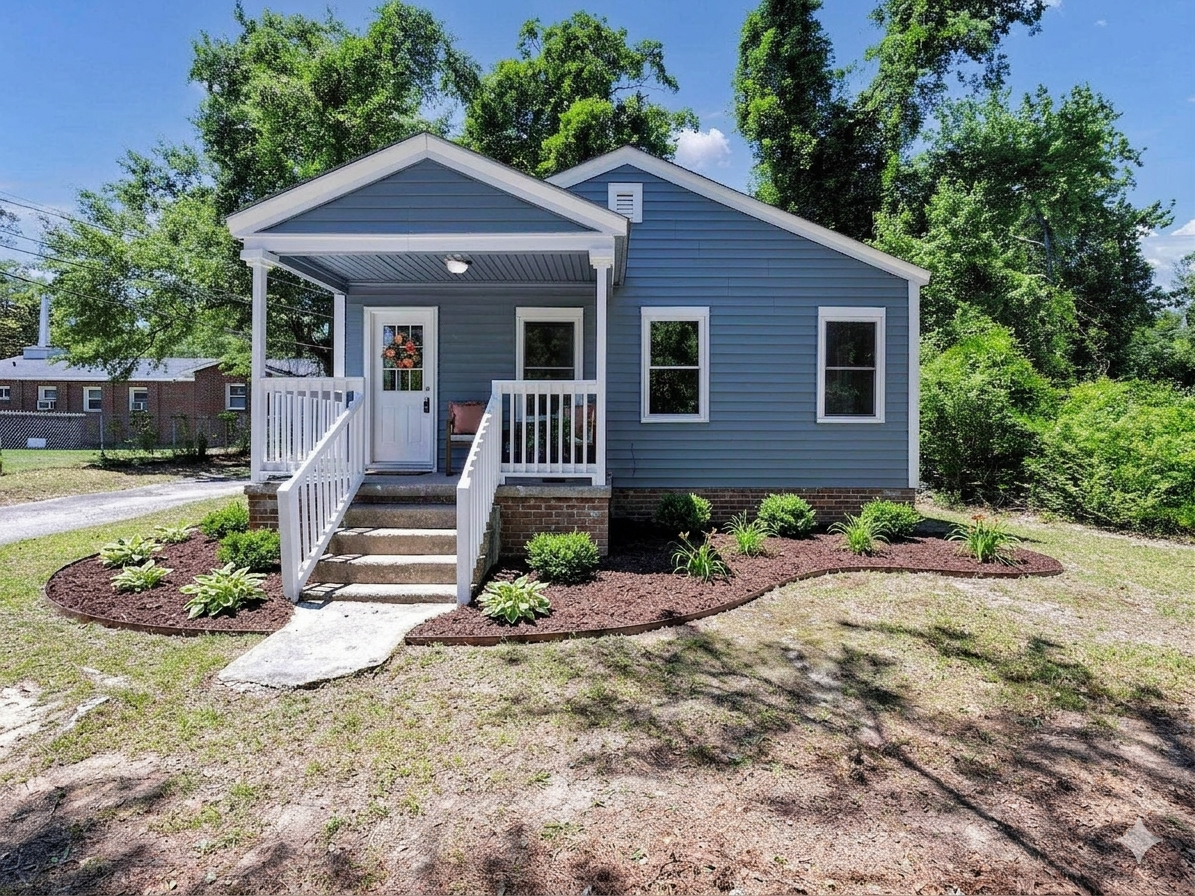 Renovated Craftsman Tiny Home in South Carolina - $155,000