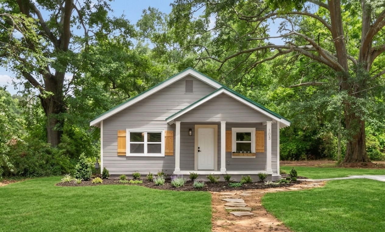 Move-In Ready Cottage on Nearly Half Acre in Georgia - $199,900