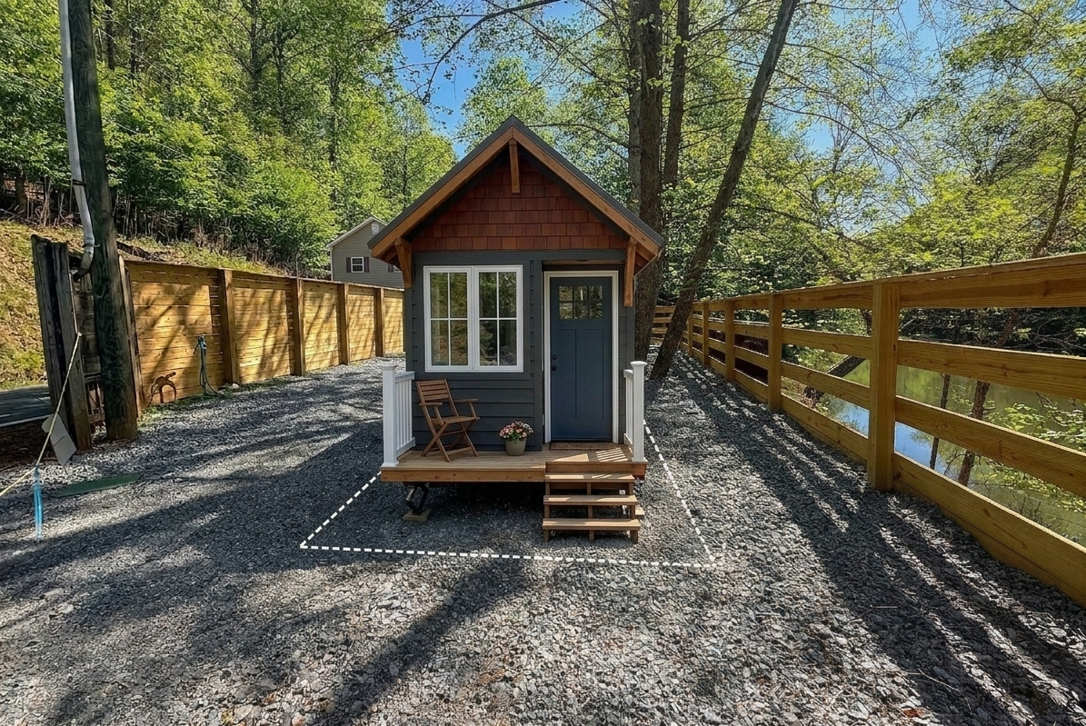 Gated Georgia land ready for your Tiny Home RV