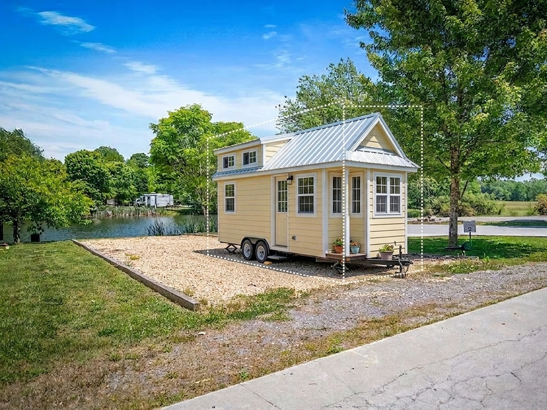Gated Waterfront Georgia land for your TINY home