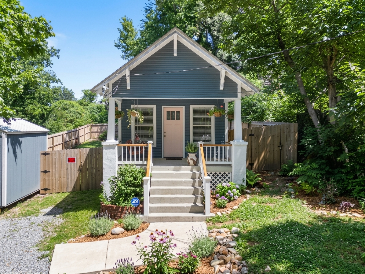 Restored Downtown Cottage in Arkansas - $135,000