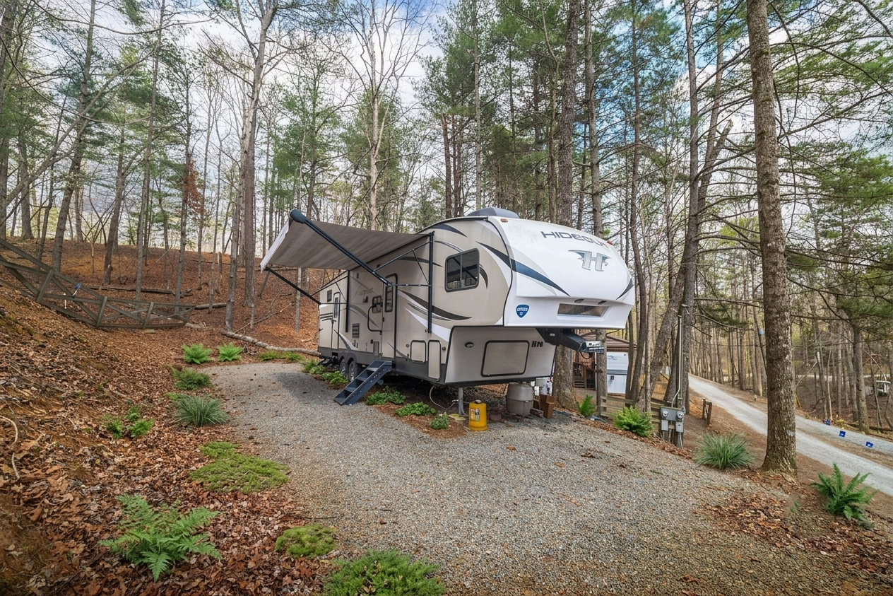 Georgia mountain Tiny House Land - RV Included
