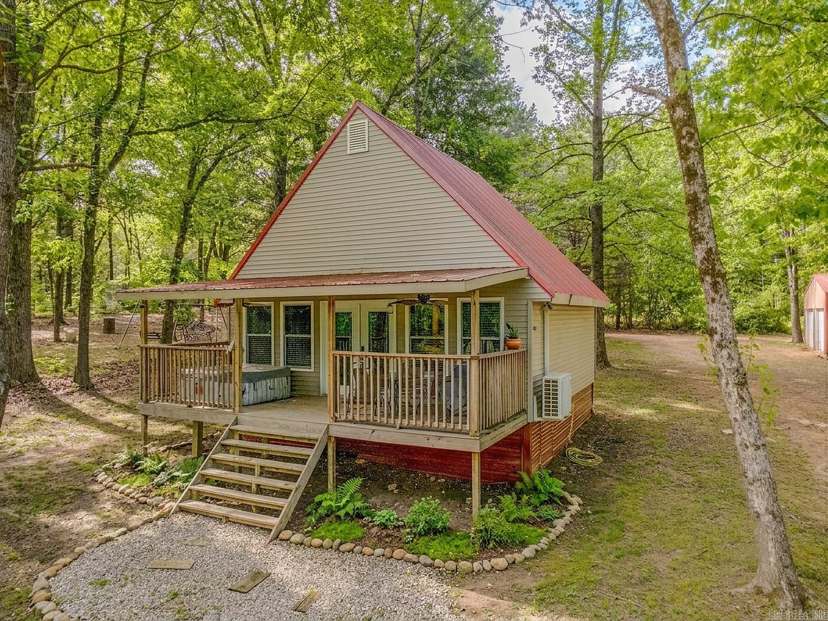 Turnkey River Tiny Home &amp; Huge Shop in Arkansas - $139,900