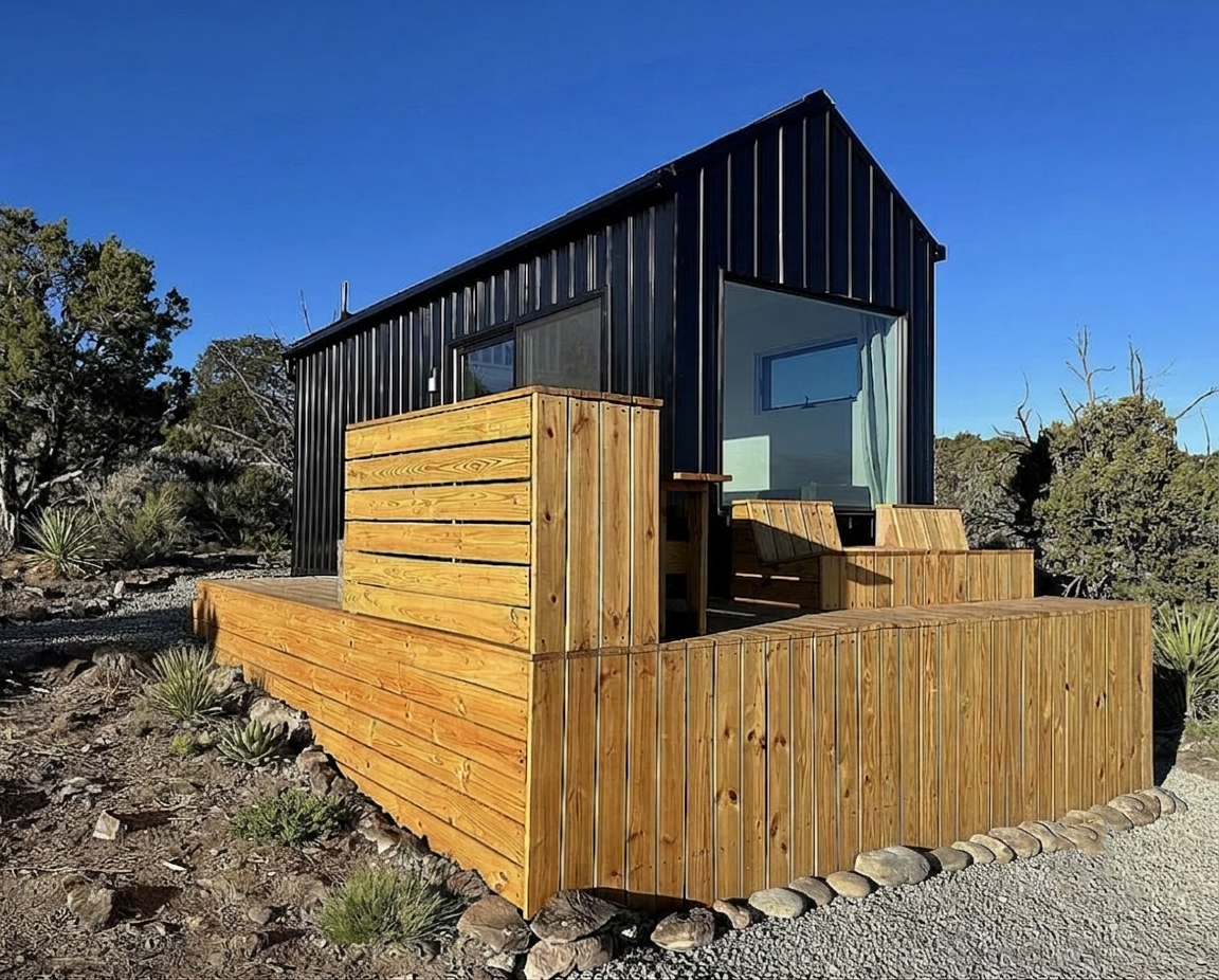 Off-grid Tiny House with Views in New Mexico - $100,000