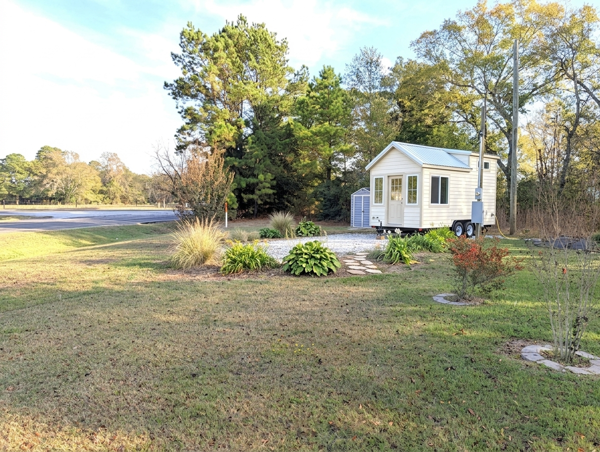 Ultra-affordable tiny home lot with Utilities in Texas