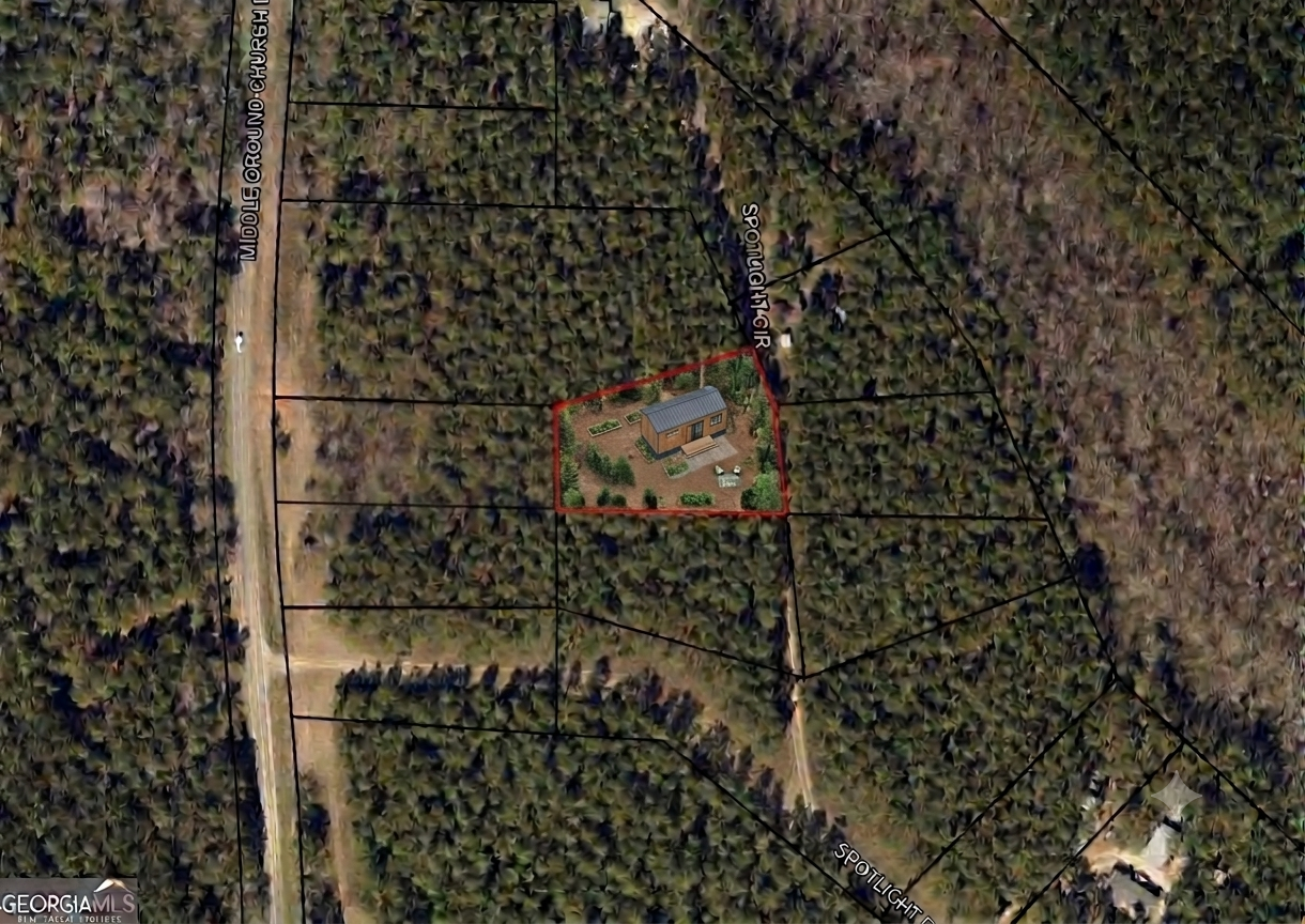 Unrestricted 1.22-acre Georgia land for a TINY HOME