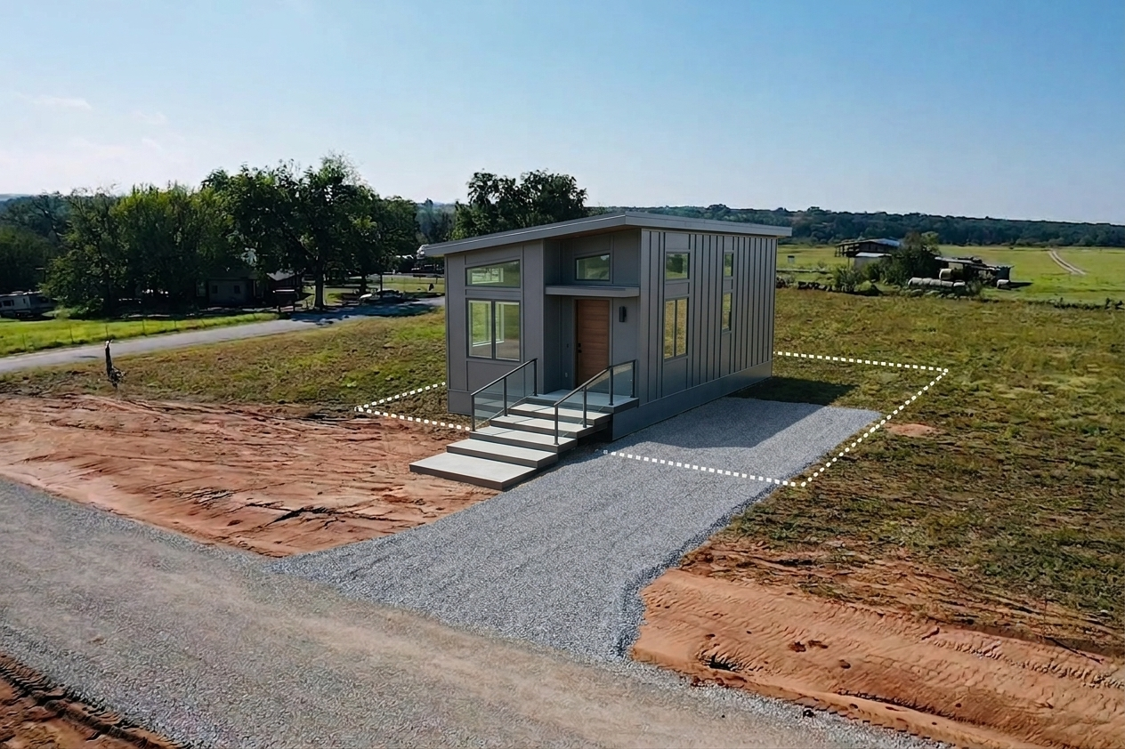 Unrestricted 1.5-acre Texas land ready for TINY HOME