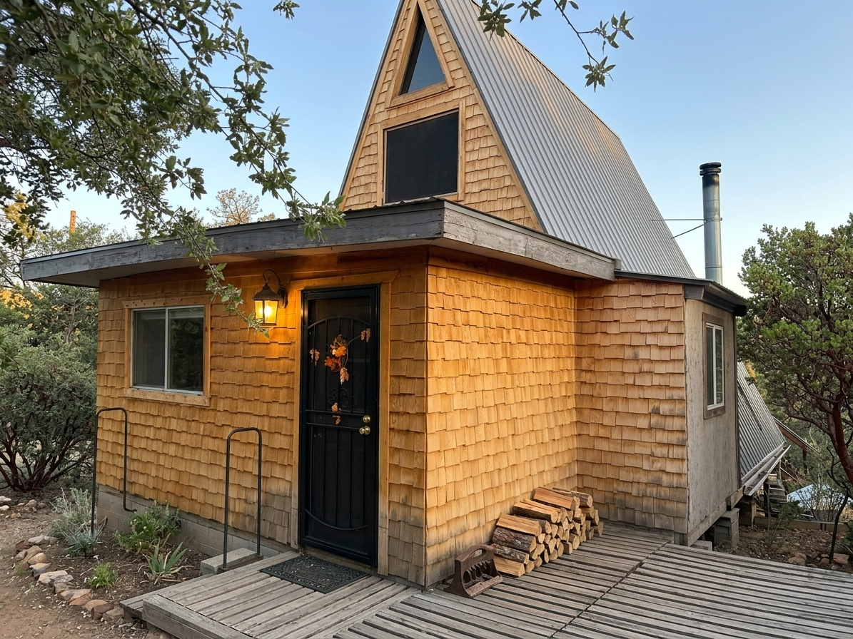 Arizona Mountain Cabin Has Forest Views &amp; NO HOA - $199,900