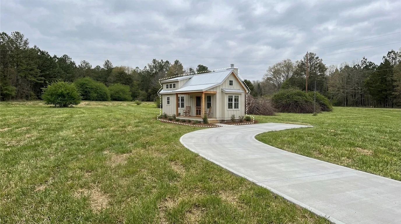 Unrestricted 1-acre South Carolina land + spring for a TINY HOME
