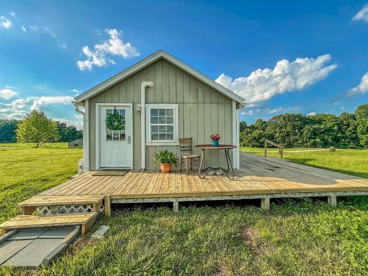Missouri Tiny Home on 3 Country Acres for $139,900