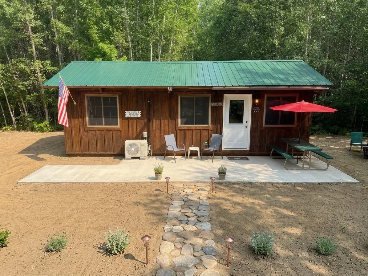 $99,800 - Minnesota Tiny Cabin + 5 Acres