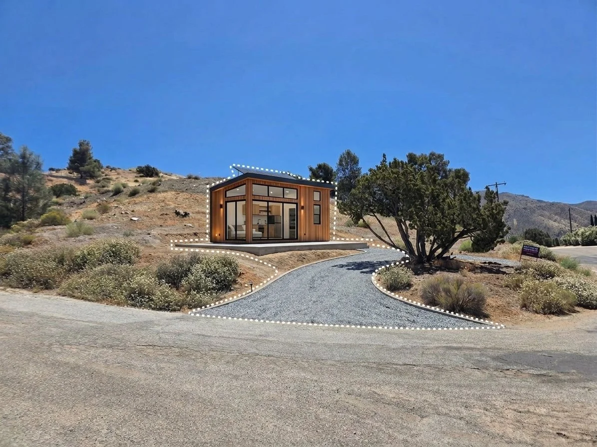 California - tiny home Land + Power &amp; views